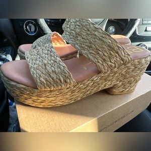 Ocean Ave Platform Sandal Cognac BEACH by Matisse